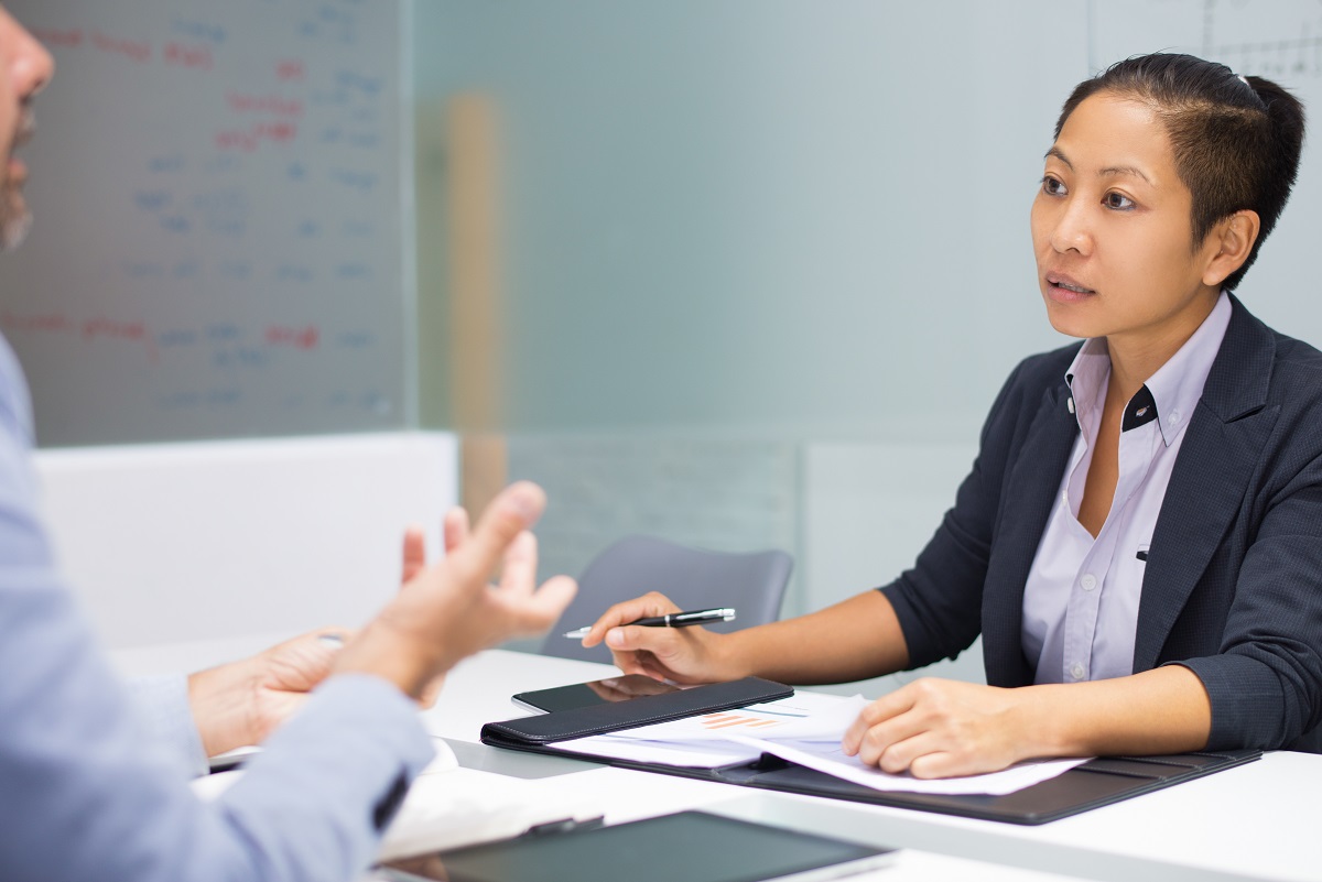 Teacher Interview. Interviewing a teacher.