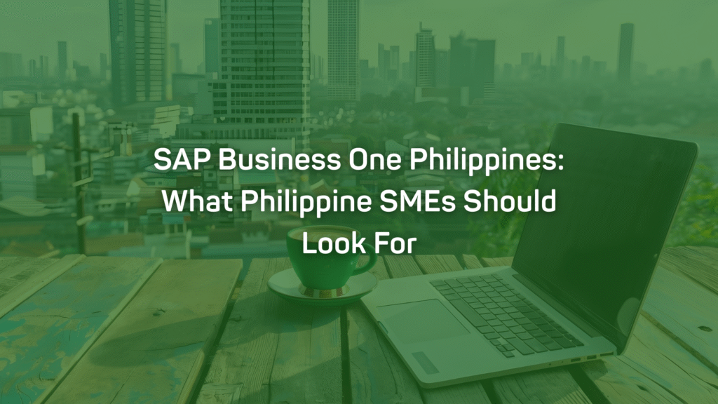 SAP Business One Philippines through Direc Business Technologies, Inc.