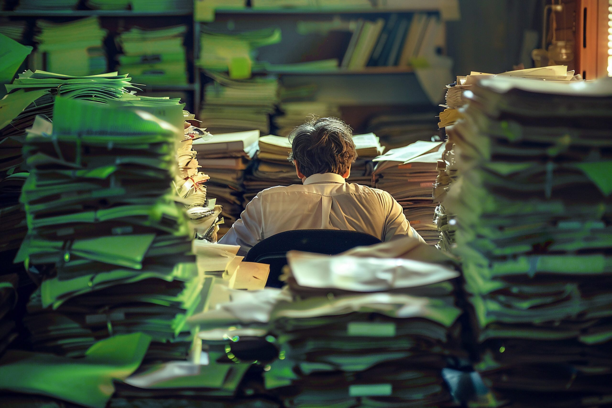 Too much paperwork due to ineffective workload management